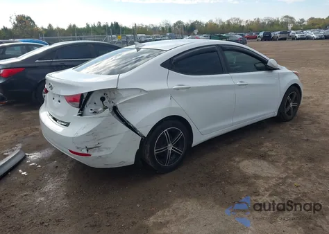 2015 Hyundai Elantra Se from USA, damaged, VIN 5NPDH4AE2FH631985